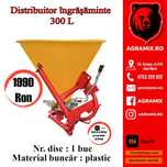 Distribuitor ingrasaminte polonez nou 300 litri Agramix noua