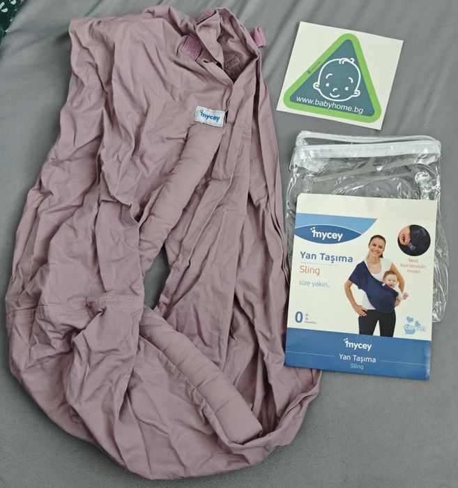 Чисто нов Слинг за бебе Mycey