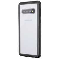 Husa Samsung Galaxy S10 Magnetica 360 grade Black+FOLIE GRATIS