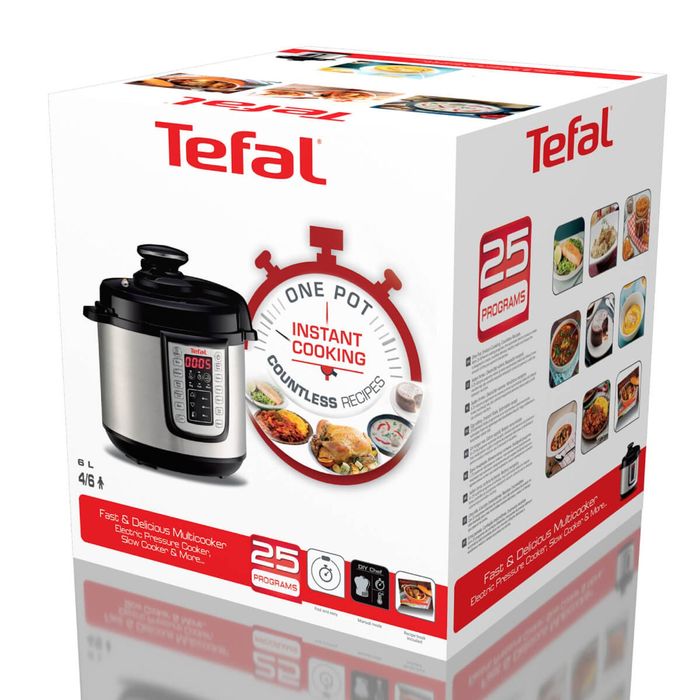 Oală sub presiune electrică Tefal