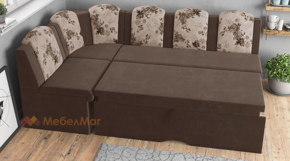 Ъглов разтегателен диван – почти нов, изключително удобен!