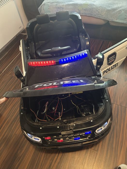 Детска полицейска кола POLIZEI (двуместна)