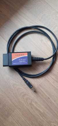 Кабел за диагностика –  (OBD 2) ELM 327 с USB интерфейс