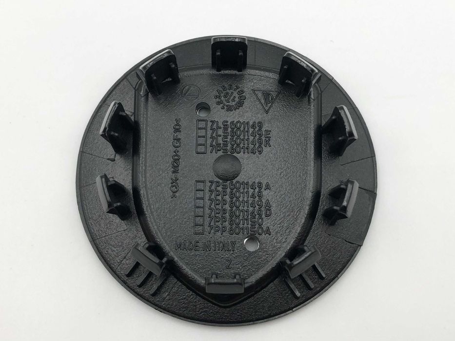 Capace Janta Compatibile PORSCHE 75 mm negru clasic