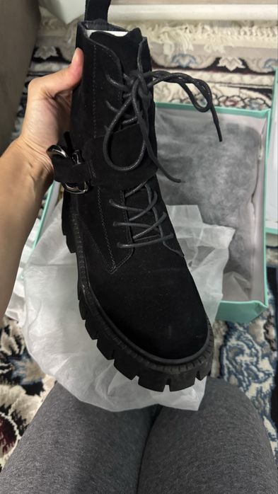 Ботинки замшевые Spagna