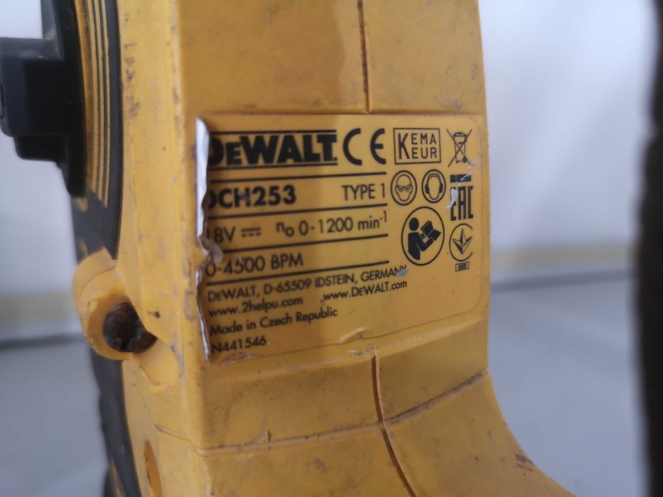 Перфоратор - Dewalt DCH 253  / 18V li ion