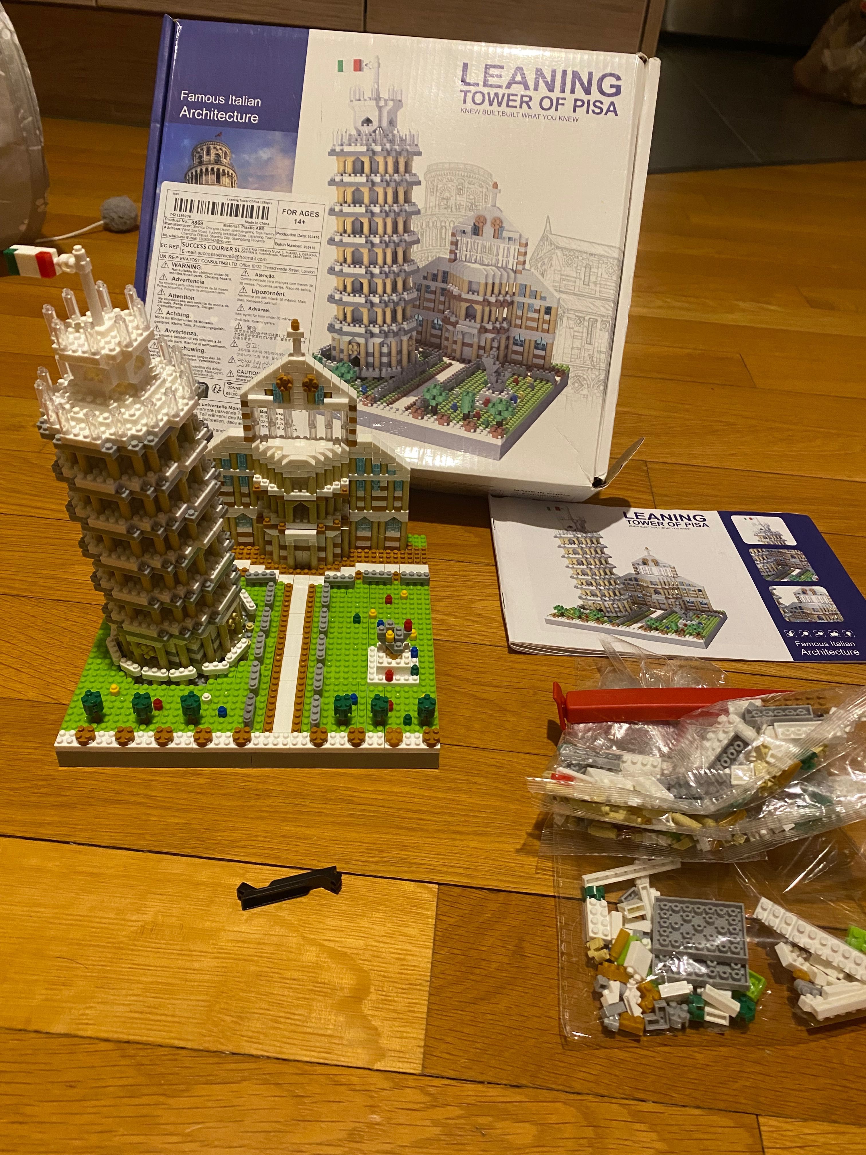 Lego architecture конструктор подобен на  Lego Кулата в Пиза