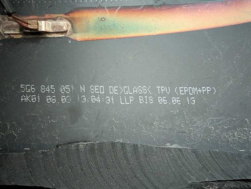 Задно стъкло Голф 7