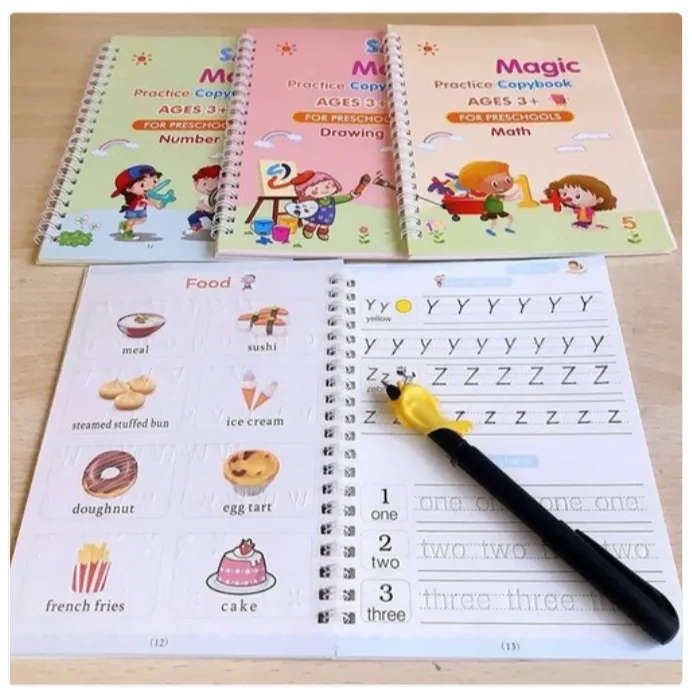 Sank Magic Copybook Set Reutilizabil