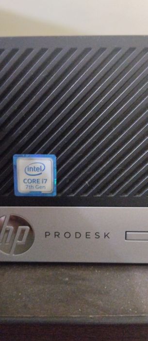 HP prodesk быстрый настольный компьютер.