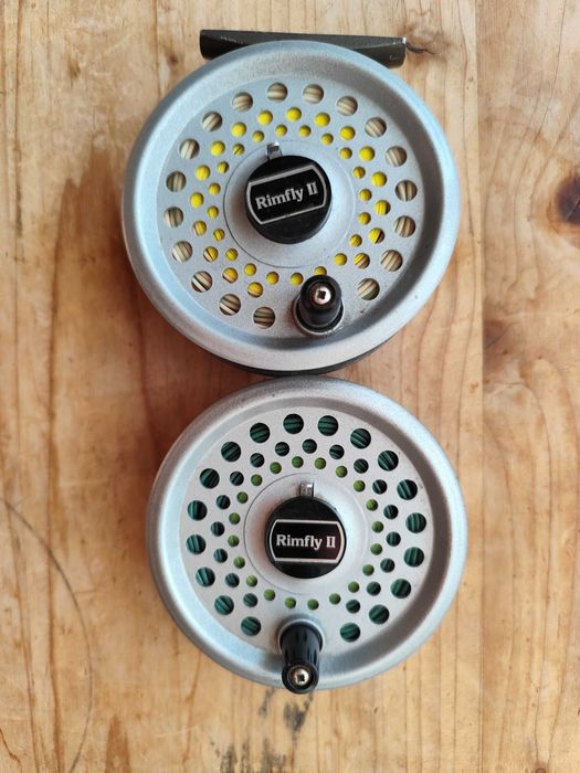 Vând mulineta Fly #5-7, + tambur rezervă, Made in England