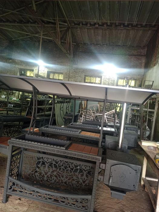 Компактная мангальная зона