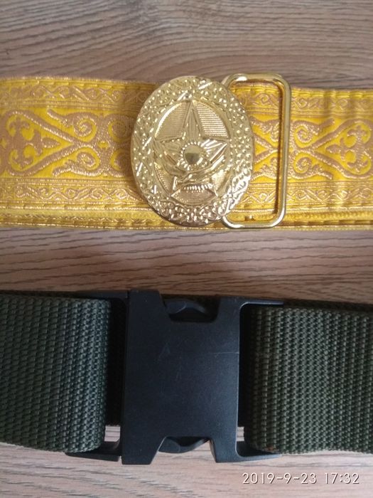 Продам военные полевые и парадные ремни