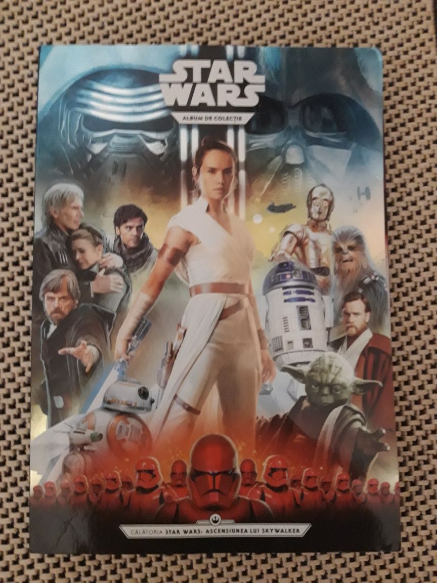 Album aproape complet Star Wars Kaufland 2019