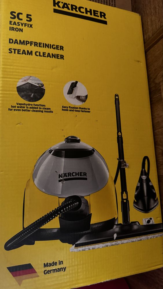 Продам парогенератор+отпариватель Karcher SC5