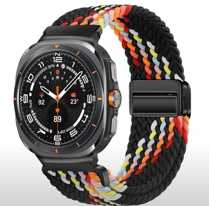 Текстильный ремешок на магните для Samsung Galaxy Watch Ultra