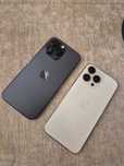 (2 iPhones) - 14 Pro Max 256gb + 14 Pro Max 1TB (white + black)