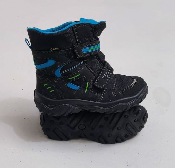 Cizme iarnă Super Fit Gore-Tex, ghete îmblănite zapada, marimea 30