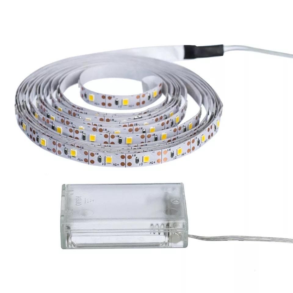 Banda Led 2M - 120 led - baterii 3XAA