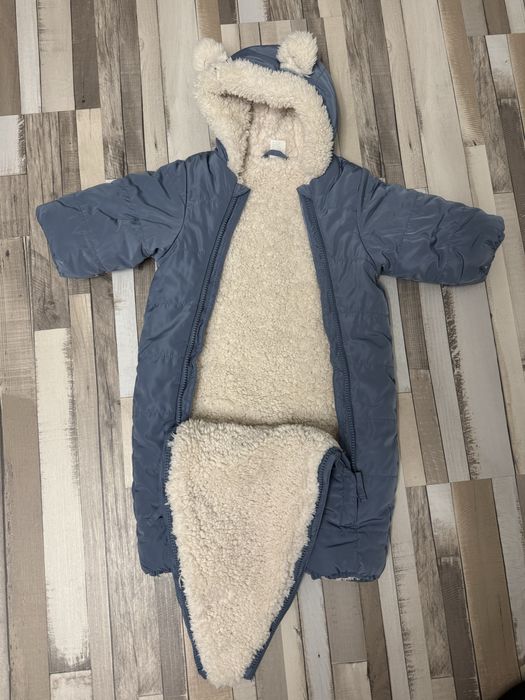 Salopeta de iarna vatuita H&M marimea 62