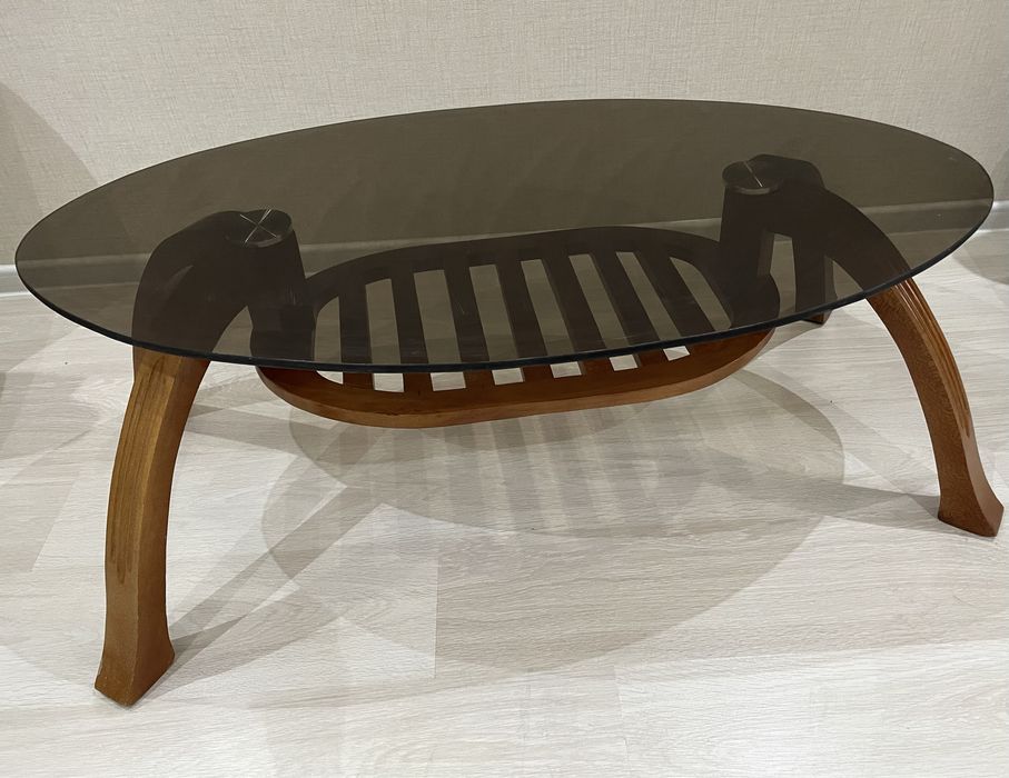 Журнальный столик стеклянный