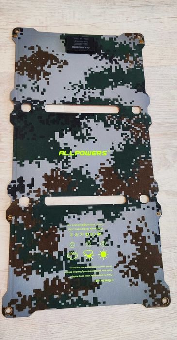 Походная солнечная панель ALLPOWERS (21Вт,5V,4A). Продажа или обмен