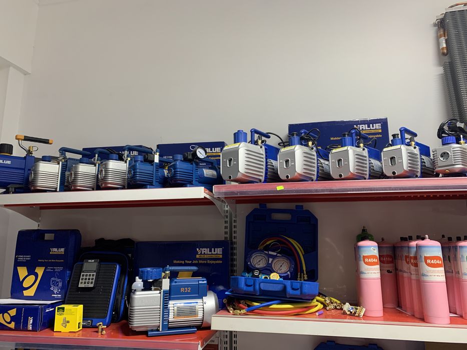 Pompa vacuum vid freon value v-i240y-r32 15 microni 4cfm 2 trepte r32