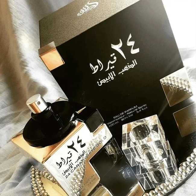 Унисекс парфюм Lattafa 24 Carat White Gold, 100 мл