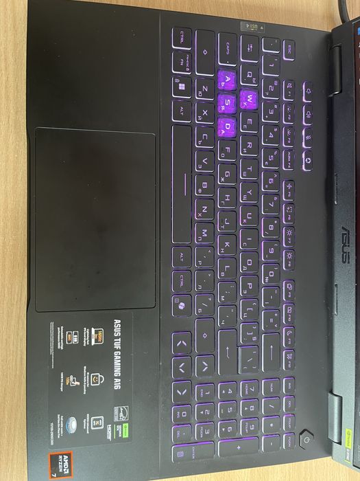 Asus TUF A16 /Ryzen 7 260/NVIDIA RTX 5060/ 2 г. гаранция