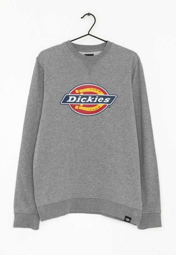 Dickie's Logo Jumper gray, XL , сива блуза DICKIES , размер ХЛ