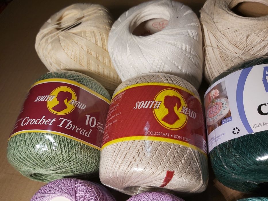 Bumbac mercerie pentru brodat croșetat macrame