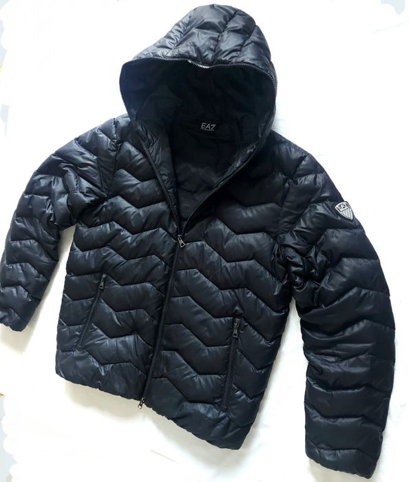 Emporio Armani down, М48/L50, EA7 мъжко пухено яке 100%,пух ,оригинал