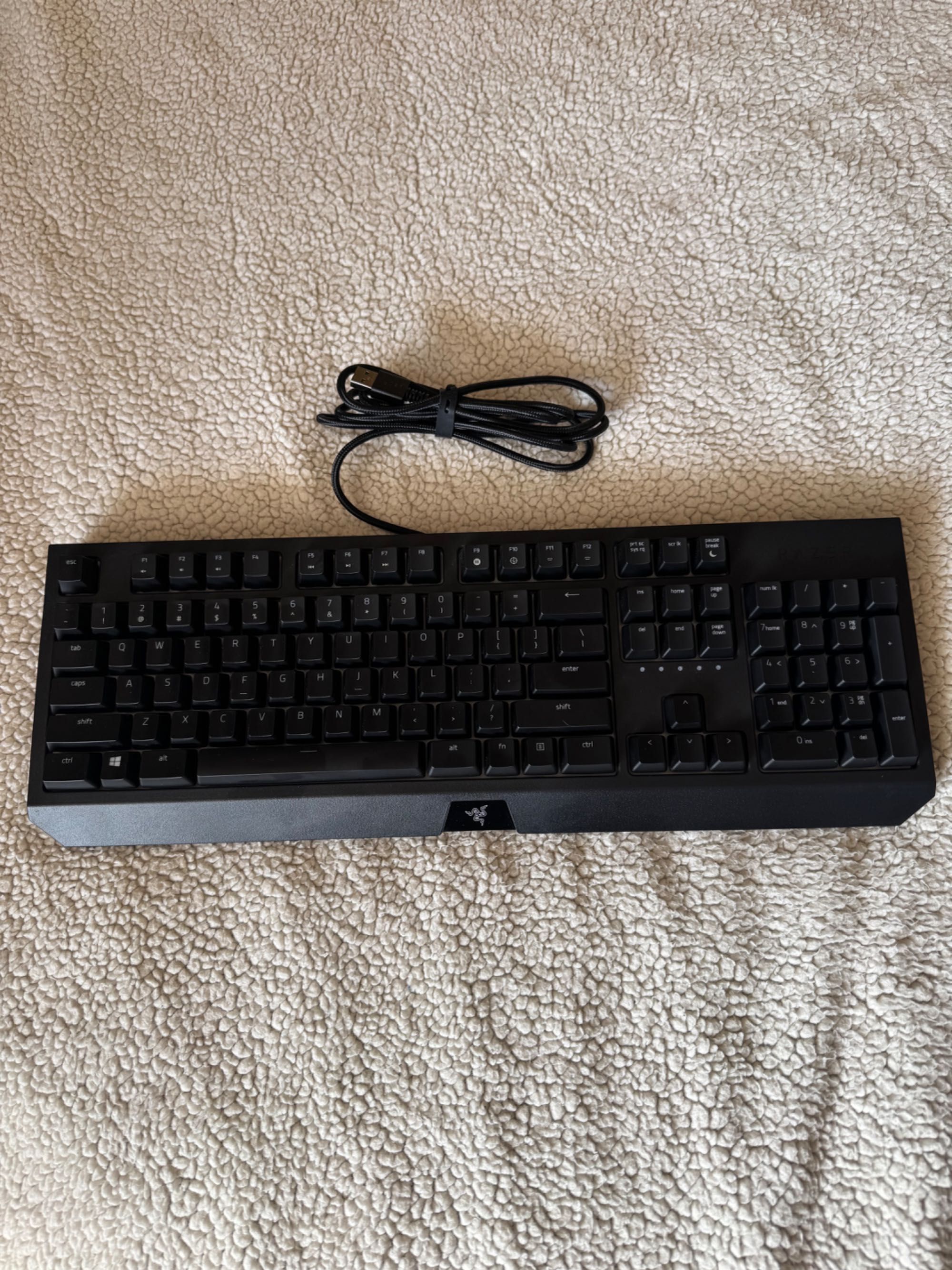 Razer Black Widow Mechanical Keyboard + Kraken X + Deathadder Elite