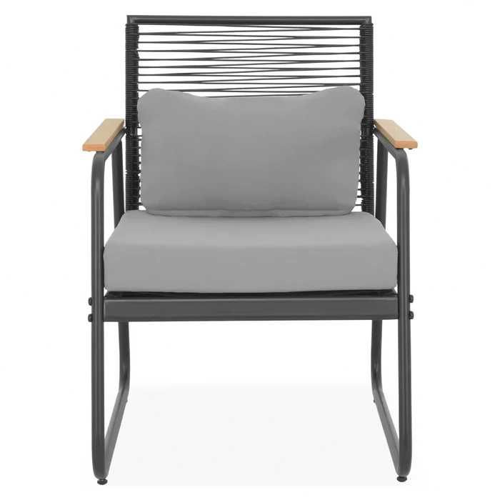 Set mobilier gradina/terasa/balcon 2 fotolii + canapea și masa TIVOLI