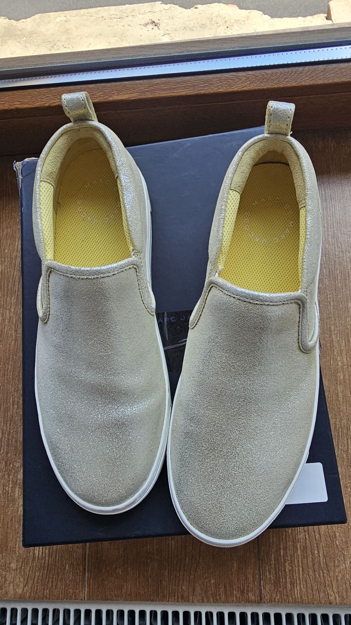 Pantofi casual Marc by Marc Jacobs auriu