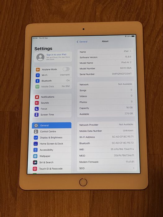 Pachet 2 tablete iPad air 2 bypassate, stare foarte buna