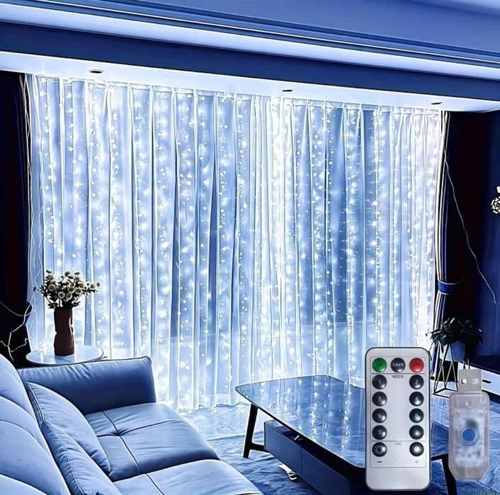 Новая шторная гирлянда