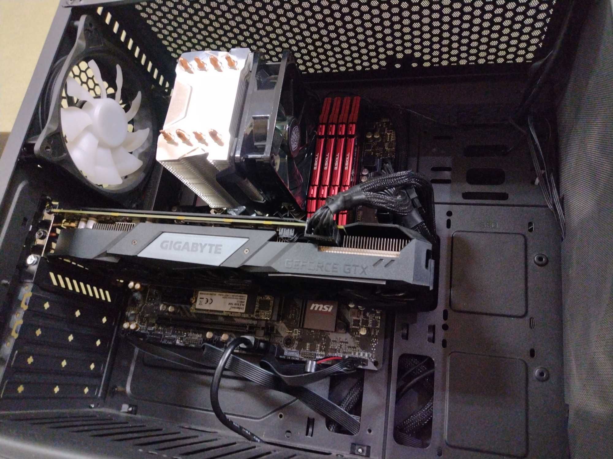 геймърски компютър i5 8600k / 16gb.ram/256ssd/1tb.hdd/GTX 1660 6gb.