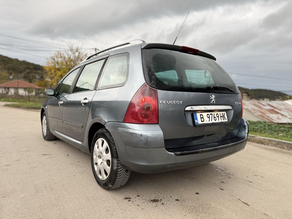 Peugeot 307 Sw 1.6 Hdi 7 места 2006г. Зимни гуми Всичко платено