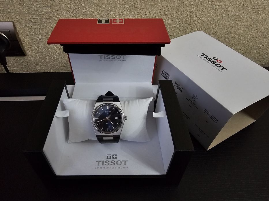 Продаю часы Tissot PRX Blue 40 mm