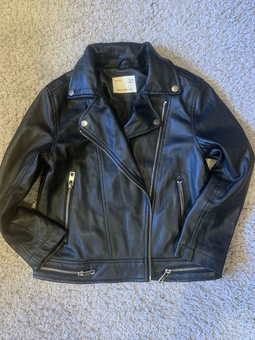 Детско кожено яке Zara, бомбър яке Reserved