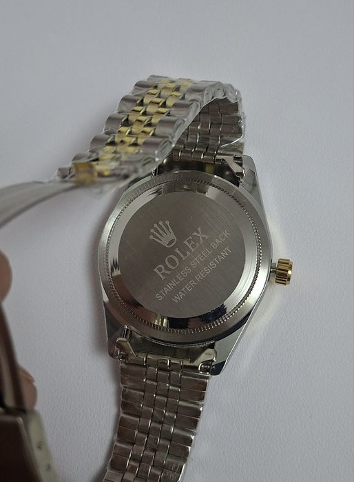 Ceas barbati Golden silver , quartz