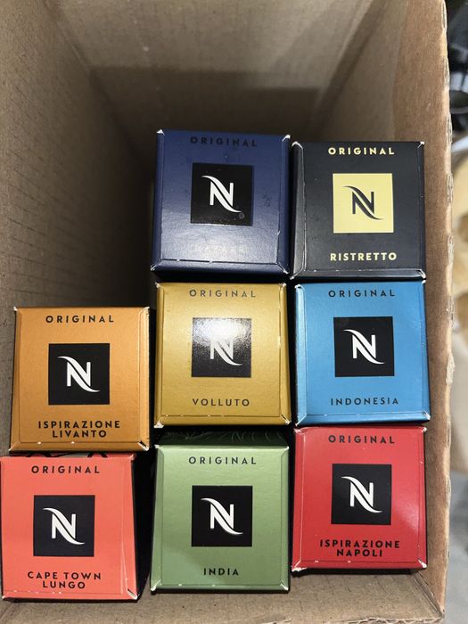 Selectie capsule nespresso