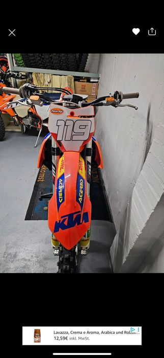 Ktm sxf 450 2017 71 de ore de funcționare