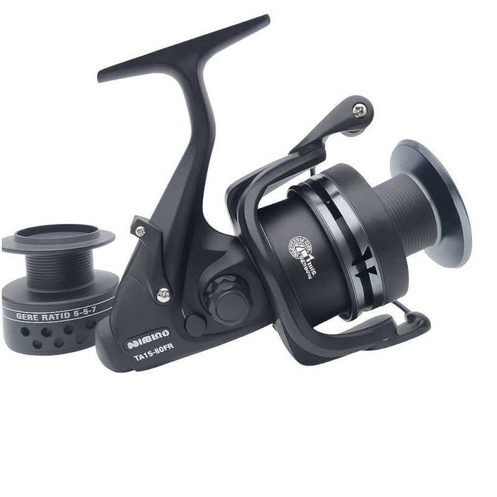 set 2buc Mulineta Saimino TA18-50FR/11+1 rulmenti/Feeder / Crap