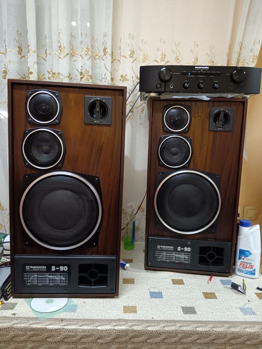 Колонки S90 и кабель
