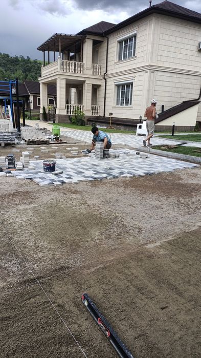 Укладка брусчатки брусчатка укладка брусчатки цена тротуарная плитка