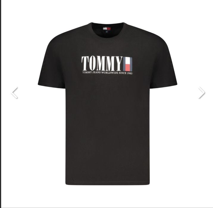 Tricou Tommy Jeans Negru original marimea L si M