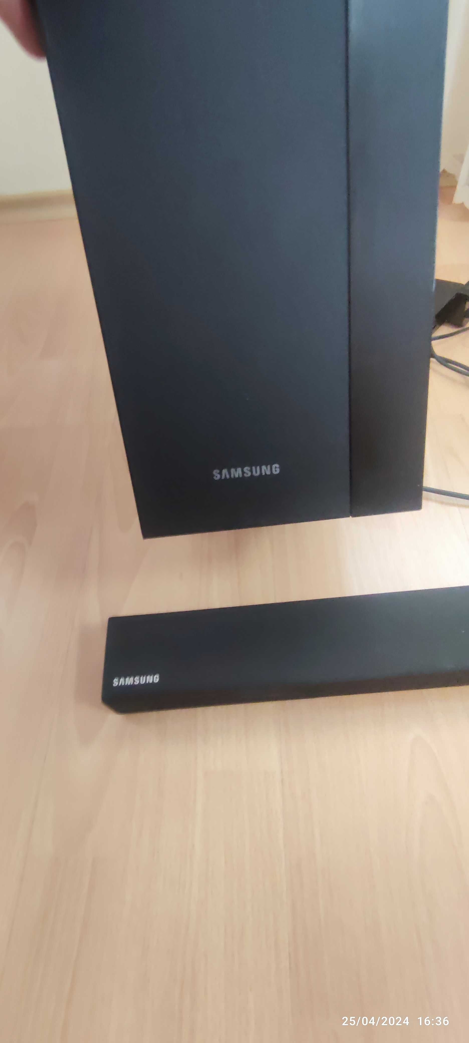 Саундбар - субуфер система Samsung-черен цвят