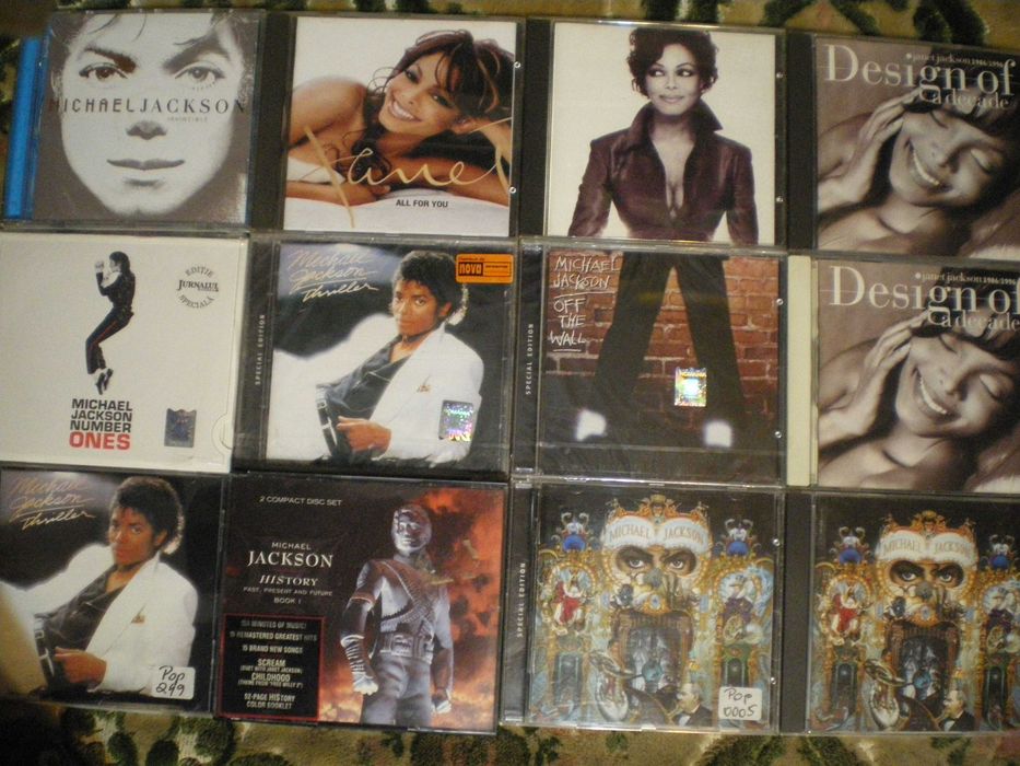 CD Pink Floyd Beatles Queen ACDC, Michael J George L Cohen Celine